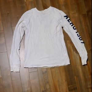 Long Sleeve White Aeropostale Shirt